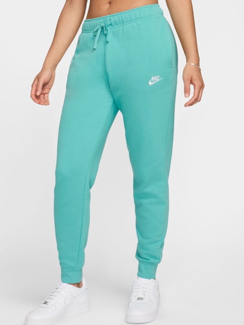 Unisex Nike Light Turquoise Sweatpants Size XL